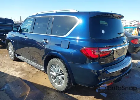 2020 Infiniti Qx80 Luxe Awd z USA, uszkodzony, nr VIN JN8AZ2NE2L9252444